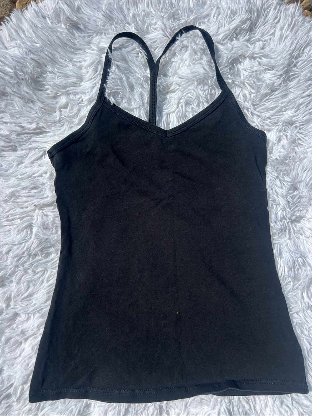 BKE Core by Buckle T-Back Black Tank Top Cami
Women’s Size XS